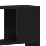 vidaXL Ensemble meuble TV Noir 80 x 24 x 186 cm Bois d'ingénierie