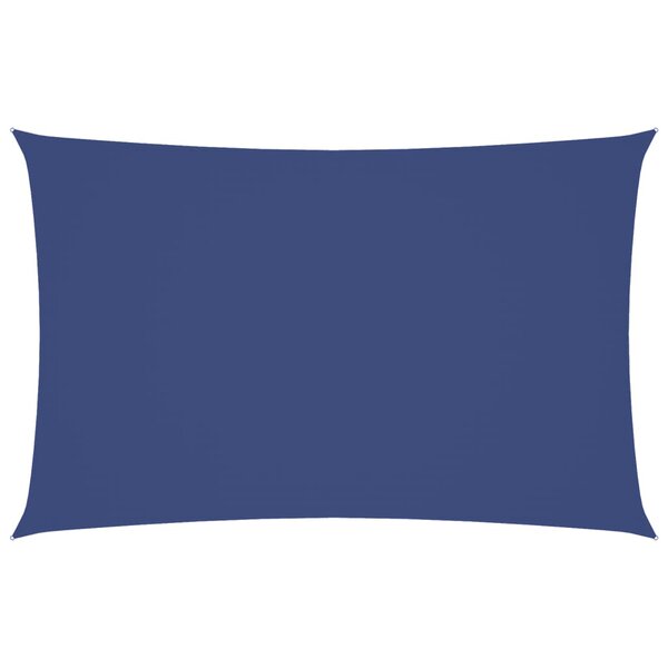 vidaXL Voile de parasol tissu oxford rectangulaire 5x8 m bleu