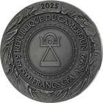 Pièce de monnaie en Argent 5000 Francs g 155.5 (5 oz) Millésime 2025 Great Commanders HANNIBAL BARCA