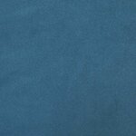 vidaXL Canapé avec coussins 3 places bleu velours