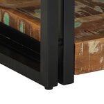 vidaXL Cabinets de chevet 2 Pièces 40x35x50 cm Bois massif récupéré