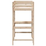 vidaXL Lit superposé sans matelas 75x190 cm bois de pin massif