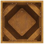 vidaXL Jardinière 2 Pièces Rouillé 50 x 50 x 75 cm