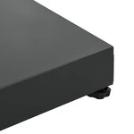 vidaXL Pied de parasol Gris foncé 45 x 45 x 31 5 cm