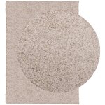vidaXL Tapis shaggy PAMPLONA poils longs moderne beige 200x280 cm