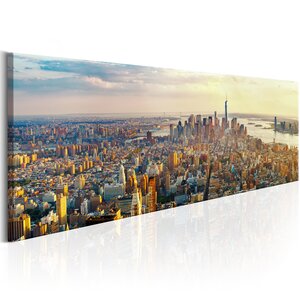 Tableau - american view l x h en cm 120x40