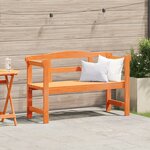 vidaXL Banc d'extérieur Acacia 119x76x44 cm Bois massif