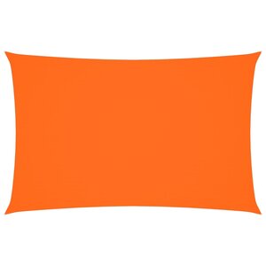 vidaXL Voile de parasol tissu oxford rectangulaire 4x7 m orange