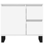 vidaXL Armoire de salle de bain blanc 65x33x60 cm bois d'ingénierie