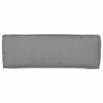 vidaXL Set de coussins de palette 2 Pièces Gris 120 x 40 x 8 cm
