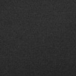 vidaXL Banc de rangement pliable Noir 76x38x38 cm Faux lin