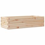vidaXL Jardinière 90x40x23 cm bois de pin massif