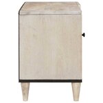 vidaXL Unites TV avec étagère Blanc 80 x 33 x 46 cm Bois d'ingénierie