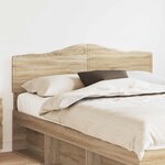 vidaXL Tête de lit Chêne Sonoma 150 cm Bois d'ingénierie