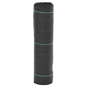 vidaXL Membrane anti-mauvaises herbes noir 0 5x10 m PP