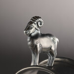 Monnaie FLUFFY SHEEP Lunar Year 1 Oz Argent 1000 Togorog Mongolia 2027 (PRÉCOMMANDE)