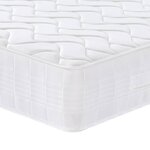 vidaXL Matelas à ressorts ensachés dureté moyenne 140x200 cm