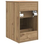 vidaXL Meuble de Salle de Bain In-between Bois ancien 30 x 41 x 50 cm