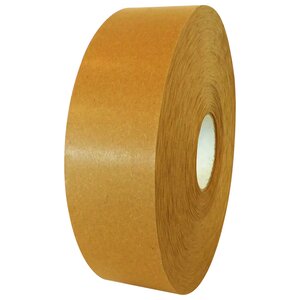Ruban adhésif kraft hotmelt – 4 rouleaux 75 mm x 450 m havane 80 g/m² – Bulteau Systems