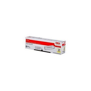 Oki toner jaune 44059209