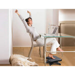 Q-connect repose-pieds - réglable premium - 46x34cm - Noir