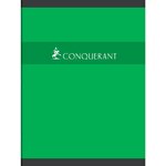Cahier Piqué 24 x 32 cm 96 Pages 70g petits carreaux Coloris Aléatoire CONQUÉRANT