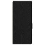 vidaXL Buffet Chêne noir 30 x 42 5 x 93 cm Bois d'ingénierie