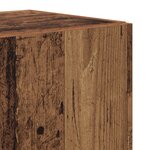 vidaXL Ensemble meuble TV 4 Pièces Bois ancien 160 x 30 x 30 cm