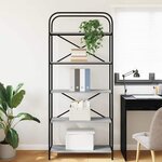 vidaXL Étagère Sonoma gris 80 x 30 x 183 cm Bois d'ingénierie