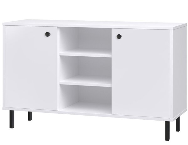 Commode Venus à deux portes blanc