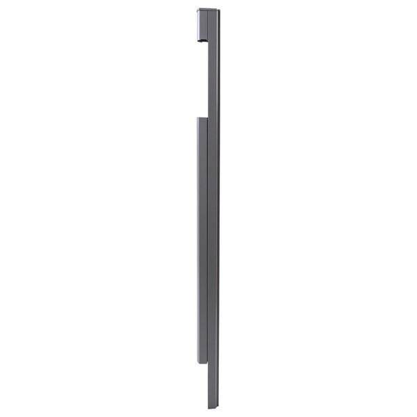 Pied latéral à sceller Gris anthracite RAL 7016 M