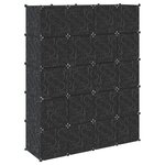 vidaXL Cubes de rangement 20 Pièces avec tiges de suspension PP