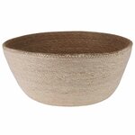 vidaXL Pot de plante avec poignées 2 pc Blanc Ø 45 x 36 cm