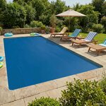 vidaXL Couverture de piscine solaire extra épaisse 260 x 160 cm 400 μm