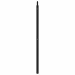 vidaXL Tête de lit métal noir 180 cm