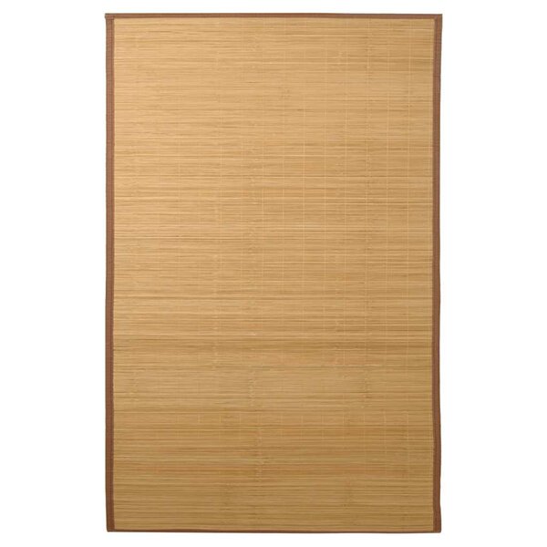 vidaXL Tapis en bambou 100x160 cm Marron