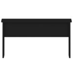 vidaXL Table basse noir 80x50 5x41 5 cm bois d'ingénierie