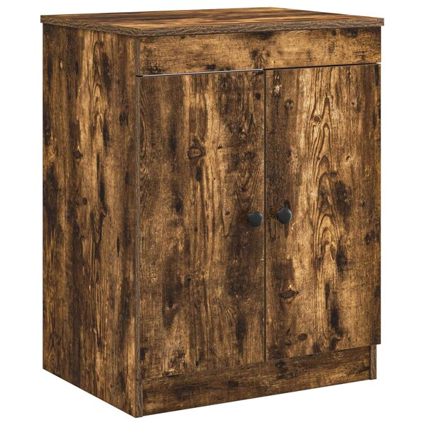 vidaXL Armoire de salle de bain Chêne fumé 54 x 41 x 70 cm