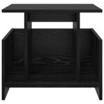 vidaXL Meuble TV 2 Pièces Chêne noir 50 x 35 x 45 cm Bois d'ingénierie