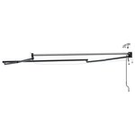 vidaXL Cadre de store rétractable électrique Anthracite 2 5 x 2 m