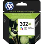 Hp 302xl cartouche d'encre trois couleurs grande capacité authentique pour hp deskjet 2130/3630 et hp officejet 3830 (f6u67ae)