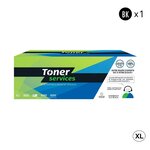 Cartouches d'encre équivalent à CF289X Noire Marque Toner Services HP (HT289X)