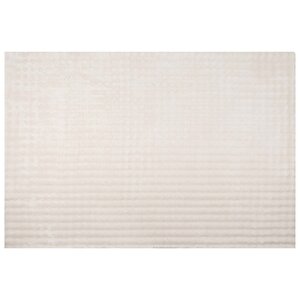 vidaXL Tapis de surface HUARTE Beige 230 x 160 cm Polyester