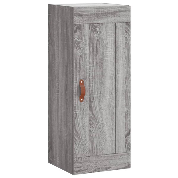 vidaXL Armoire murale sonoma gris 34 5x34x90 cm bois d'ingénierie
