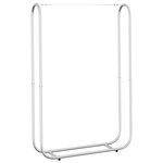 vidaXL Portant de bois de chauffage 100x25x150 cm acier galvanisé