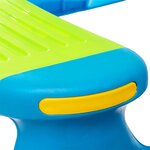 vidaXL Banc de pique-nique pour enfants 89 5x84 5x48 cm Polypropylène