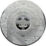 Pièce de monnaie en Argent 5 Dollars g 93.3 (3 oz) Millésime 2025 NEUROLINK