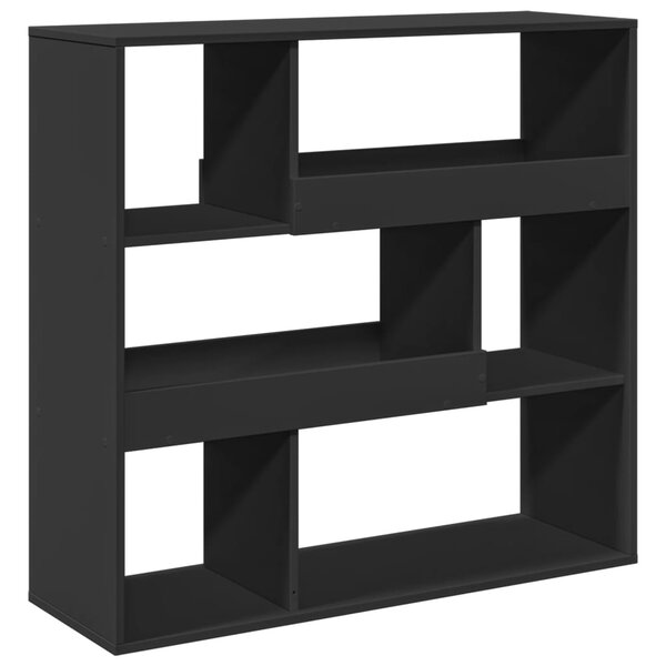 vidaXL Cloison de séparation noir 100x33x94 5 cm bois d'ingénierie