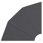 vidaXL Écran de confidentialité pour balcon Noir 160 x 160 cm tissu