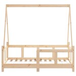 vidaXL Cadre de lit pour enfant 70x140 cm bois de pin massif